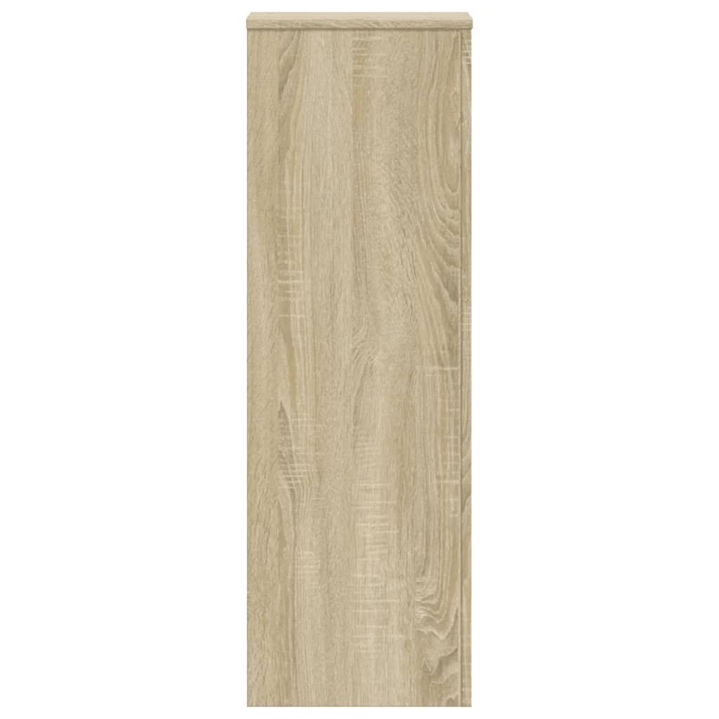 Plant Stands 2 pcs Sonoma Oak 33x33x100 cm Engineered Wood