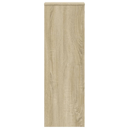 Plant Stands 2 pcs Sonoma Oak 33x33x100 cm Engineered Wood