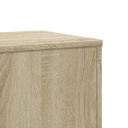 Plant Stands 2 pcs Sonoma Oak 33x33x100 cm Engineered Wood