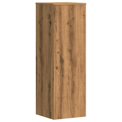Plant Stands 2 pcs Artisian Oak 33x33x100 cm Engineered Wood