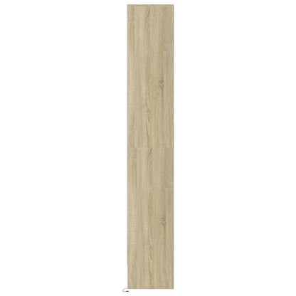 Highboard with LED Sonoma Oak 69x32.5x200 cm Engineered Wood