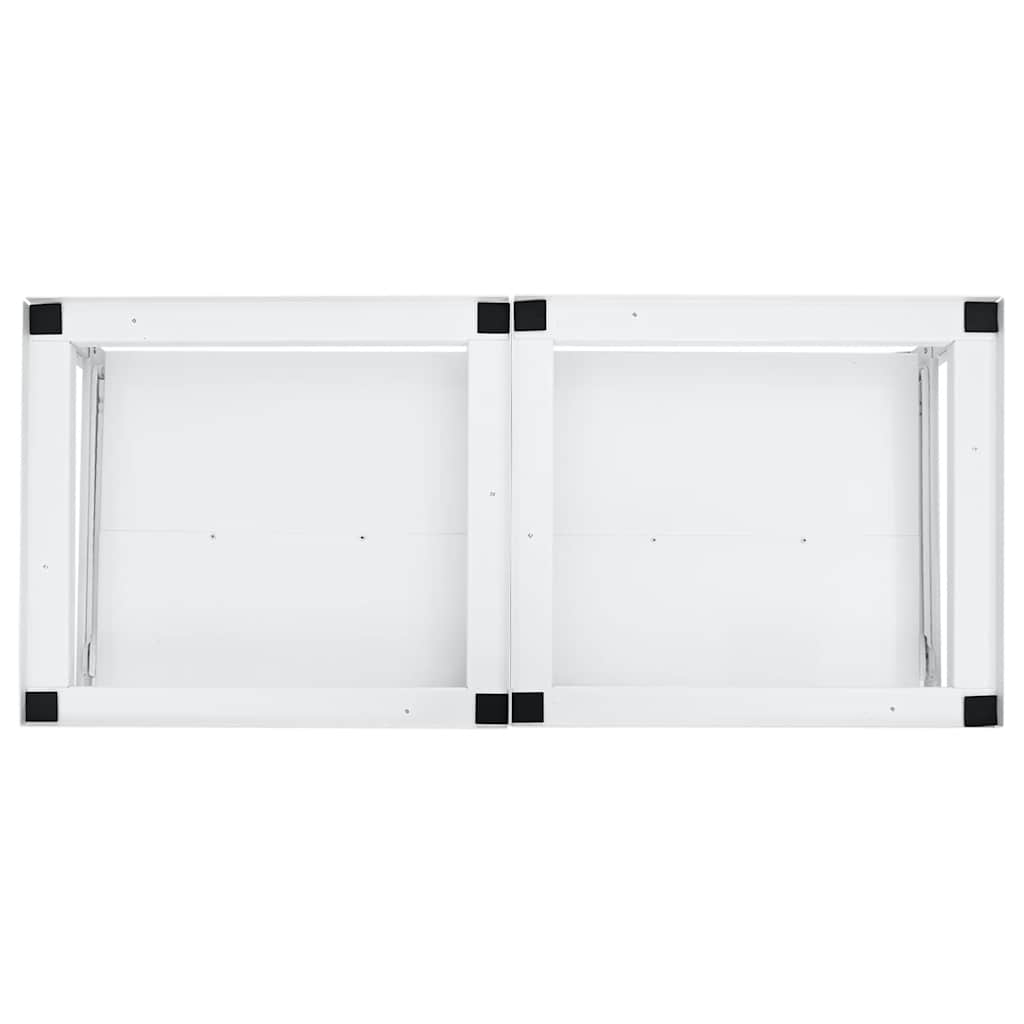 Washing Machine Pedestal White Steel