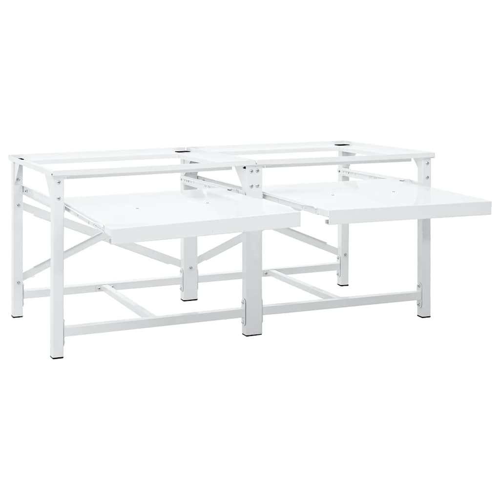| Washing Machine Pedestal | White Steel
