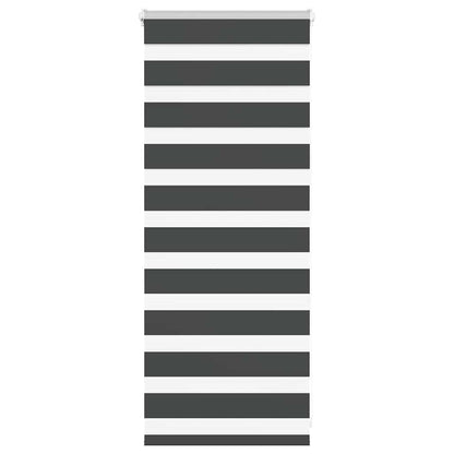 Zebra Blind Black 65x100 cm Fabric Width 60.9 cm Polyester
