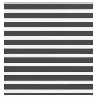 Zebra Blind Black 145x100 cm Fabric Width 140.9 cm Polyester