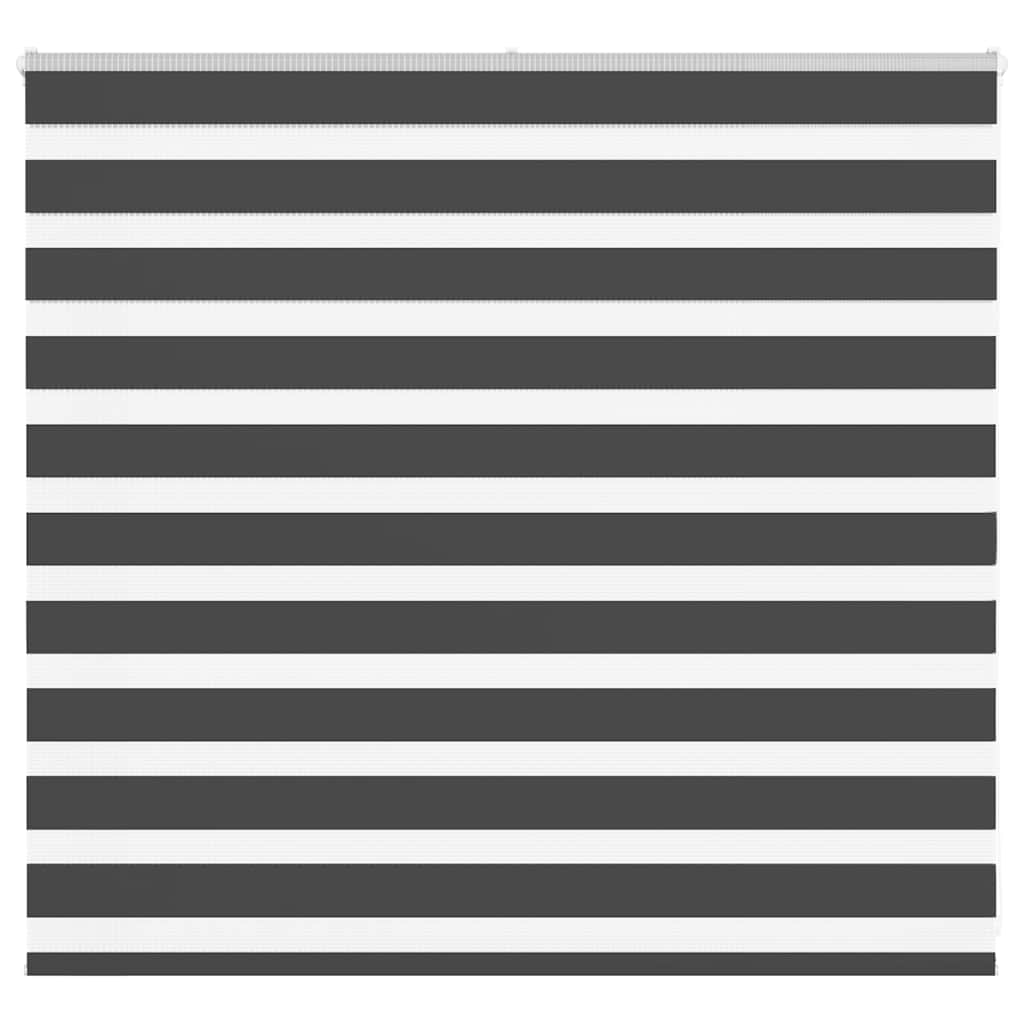 Zebra Blind Black 155x100 cm Fabric Width 150.9 cm Polyester
