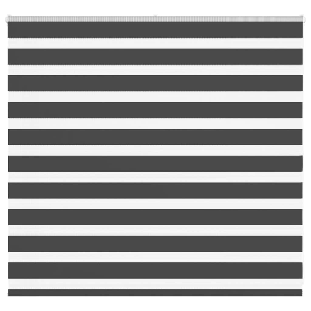 Zebra Blind Black 165x100 cm Fabric Width 160.9 cm Polyester