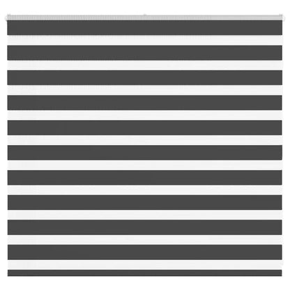 Zebra Blind Black 165x100 cm Fabric Width 160.9 cm Polyester