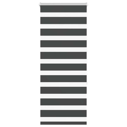 Zebra Blind Black 65x150 cm Fabric Width 60.9 cm Polyester