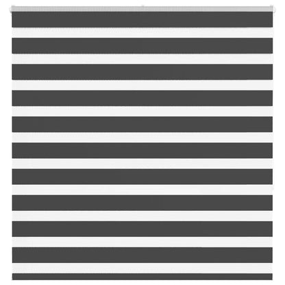 Zebra Blind Black 140x150 cm Fabric Width 135.9 cm Polyester