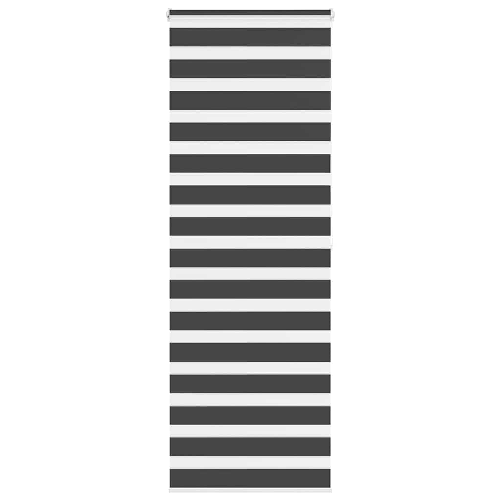 Zebra Blind Black 70x200 cm Fabric Width 65.9 cm Polyester