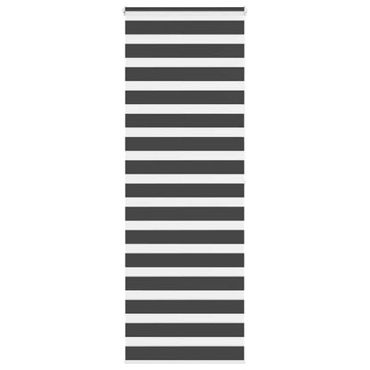 Zebra Blind Black 70x200 cm Fabric Width 65.9 cm Polyester