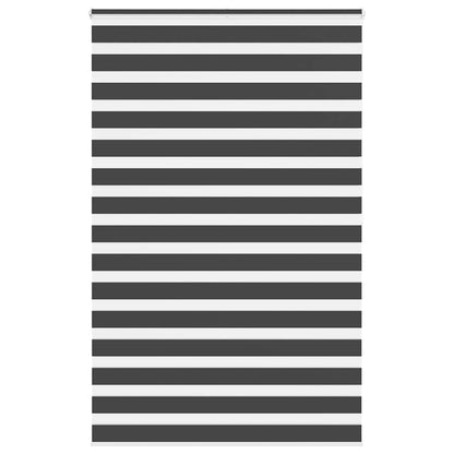 Zebra Blind Black 150x200 cm Fabric Width 145,9 cm Polyester