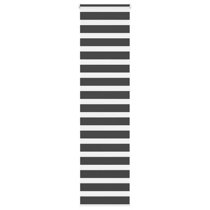 Zebra Blind Black 60x230 cm Fabric Width 55.9 cm Polyester