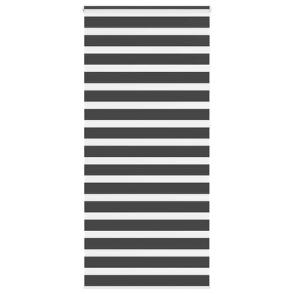 Zebra Blind Black 100x230 cm Fabric Width 95.9 cm Polyester