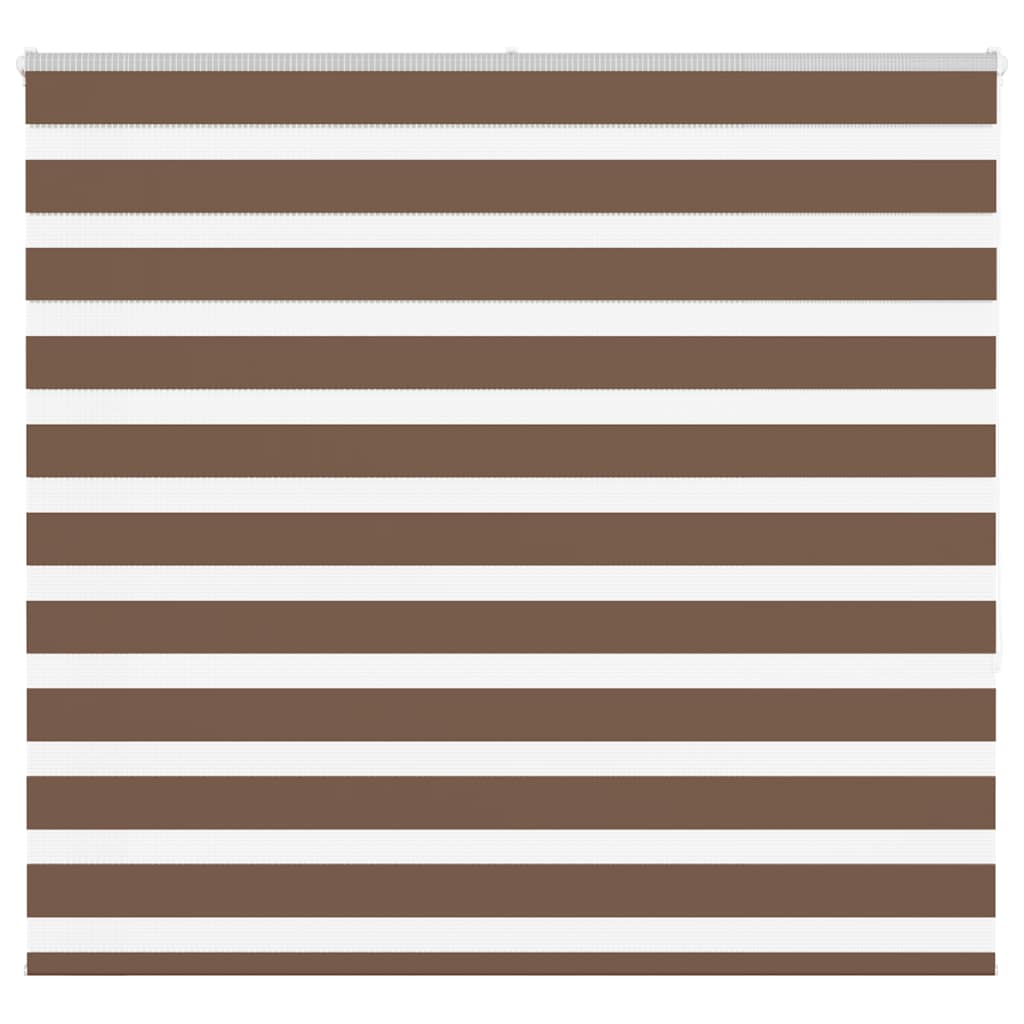Zebra Blind Brown 160x150 cm Fabric Width 155,9 cm Polyester