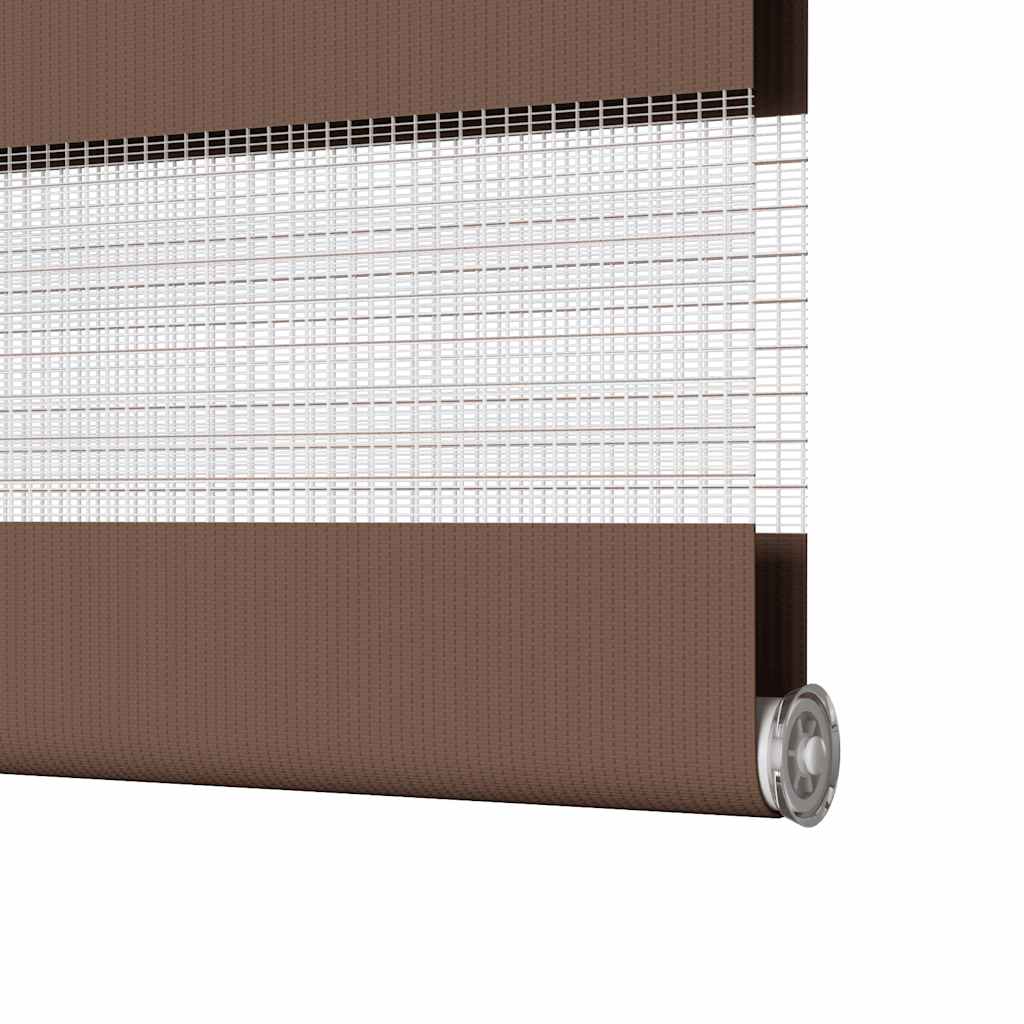 Zebra Blind Brown 45x230 cm Fabric Width 40.9 cm Polyester