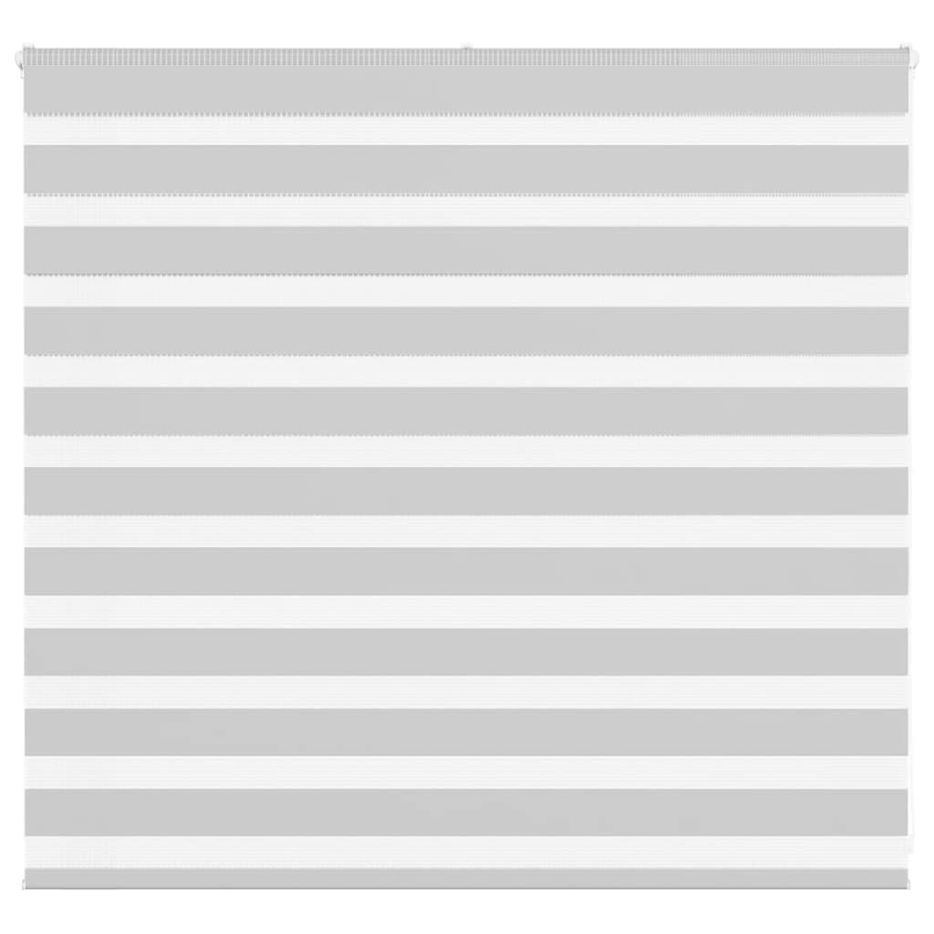 Zebra Blind Light Grey 160x100 cm Fabric Width 155.9 cm Polyester