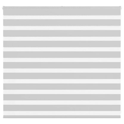 Zebra Blind Light Grey 160x100 cm Fabric Width 155.9 cm Polyester