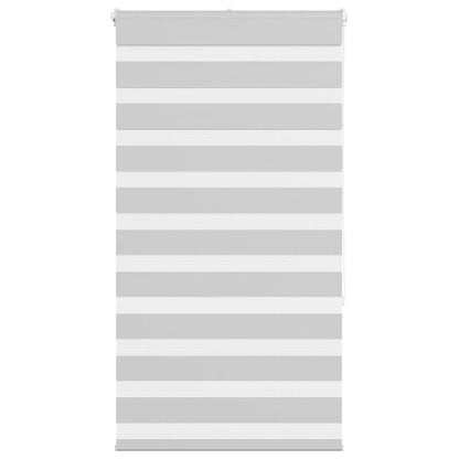 Zebra Blind Light Grey 70x150 cm Fabric Width 65.9 cm Polyester