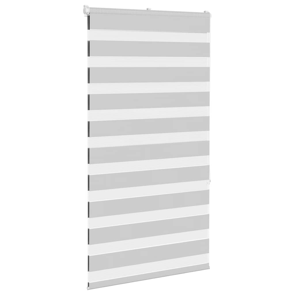 Zebra Blind Light Grey 70x150 cm Fabric Width 65.9 cm Polyester