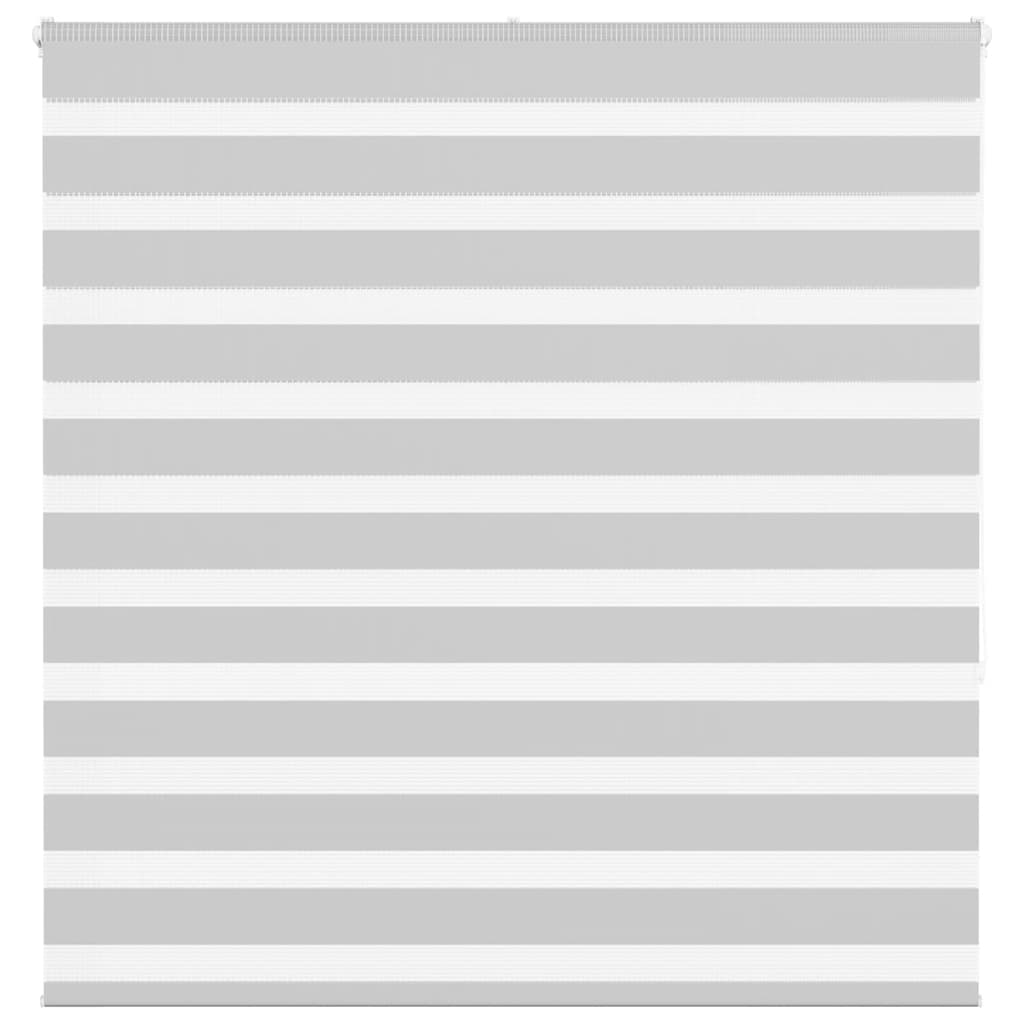 Zebra Blind Light Grey 145x150 cm Fabric Width 140.9 cm Polyester