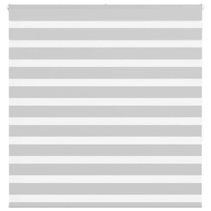Zebra Blind Light Grey 145x150 cm Fabric Width 140.9 cm Polyester