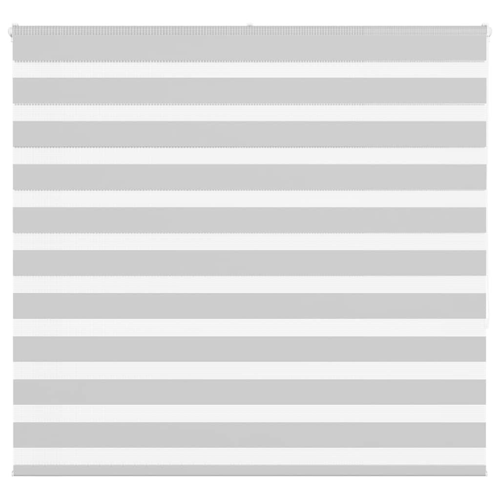 Zebra Blind Light Grey 165x150cm Fabric Width 160.9cm Polyester