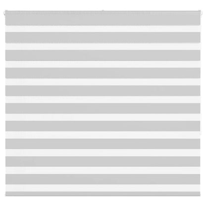 Zebra Blind Light Grey 165x150cm Fabric Width 160.9cm Polyester