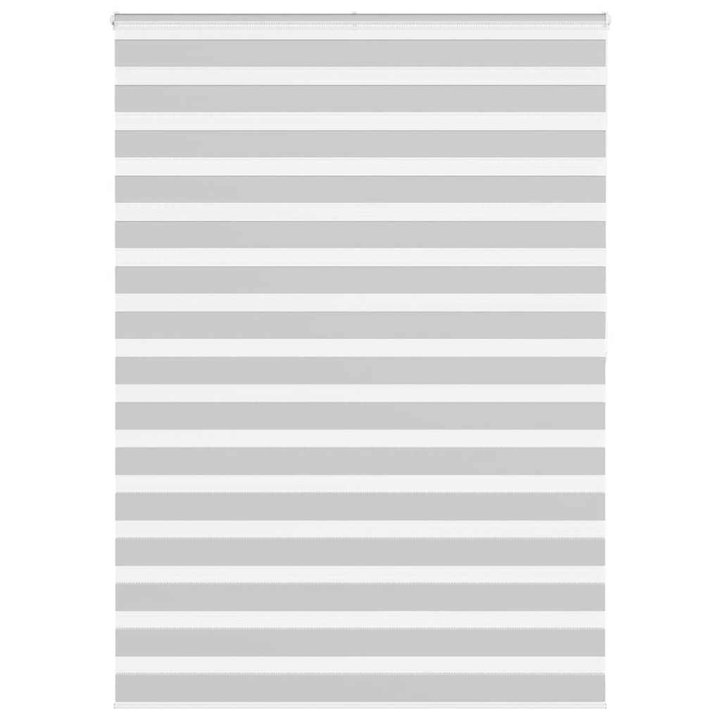 Zebra Blind Light Grey 160x200cm Fabric Width 155.9cm Polyester