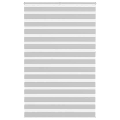 Zebra Blind Light Grey 145x230 cm Fabric Width 140.9 cm Polyester