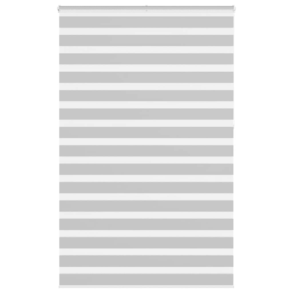 Zebra Blind Light Grey 145x230 cm Fabric Width 140.9 cm Polyester