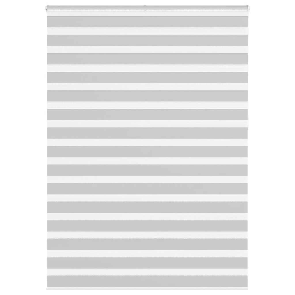 Zebra Blind Light Grey 165x230 cm Fabric Width 160.9 cm Polyester