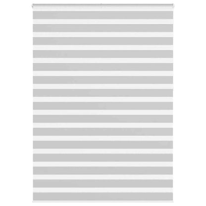 Zebra Blind Light Grey 165x230 cm Fabric Width 160.9 cm Polyester