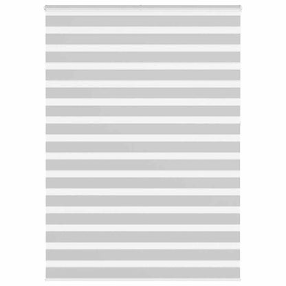 Zebra Blind Light Grey 165x230 cm Fabric Width 160.9 cm Polyester