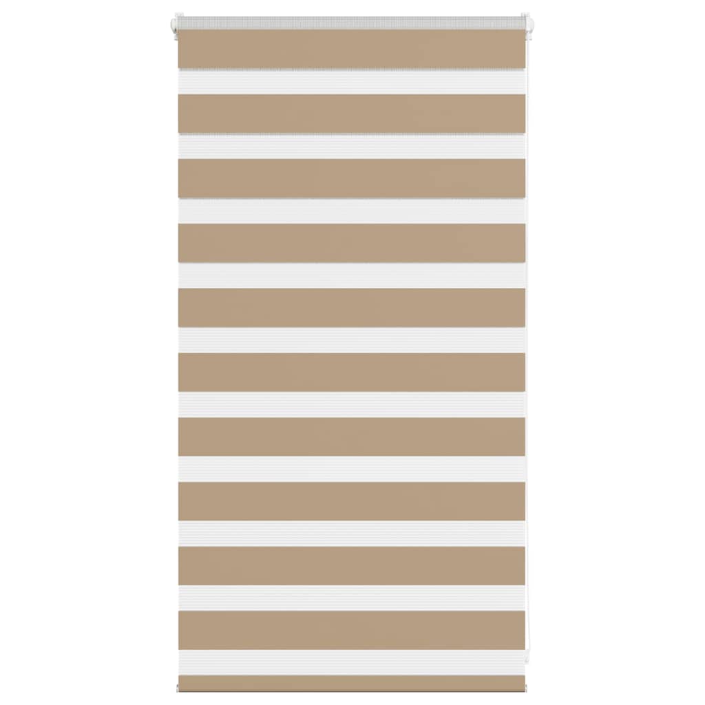Zebra Blind Sand Brown 70x100 cm Fabric Width 65.9 cm Polyester