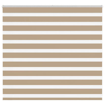 Zebra Blind Sand Brown 160x100 cm Fabric Width 155.9 cm Polyester