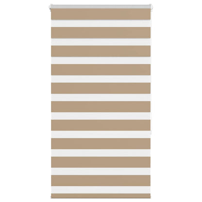 Zebra Blind Sand Brown 70x150 cm Fabric Width 65.9 cm Polyester