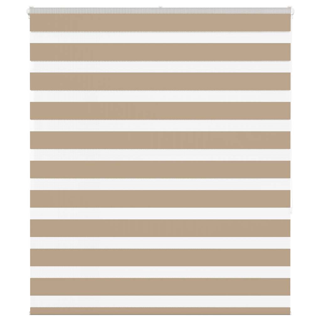 Zebra Blind Sand Brown 120x150 cm Fabric Width 115.9 cm
