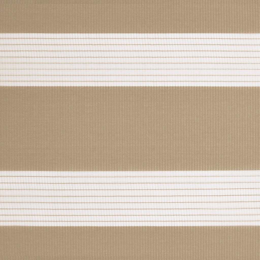 Zebra Blind Sand Brown 140x150 cm Fabric Width 135.9 cm Polyester