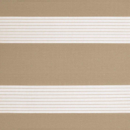 Zebra Blind Sand Brown 140x150 cm Fabric Width 135.9 cm Polyester