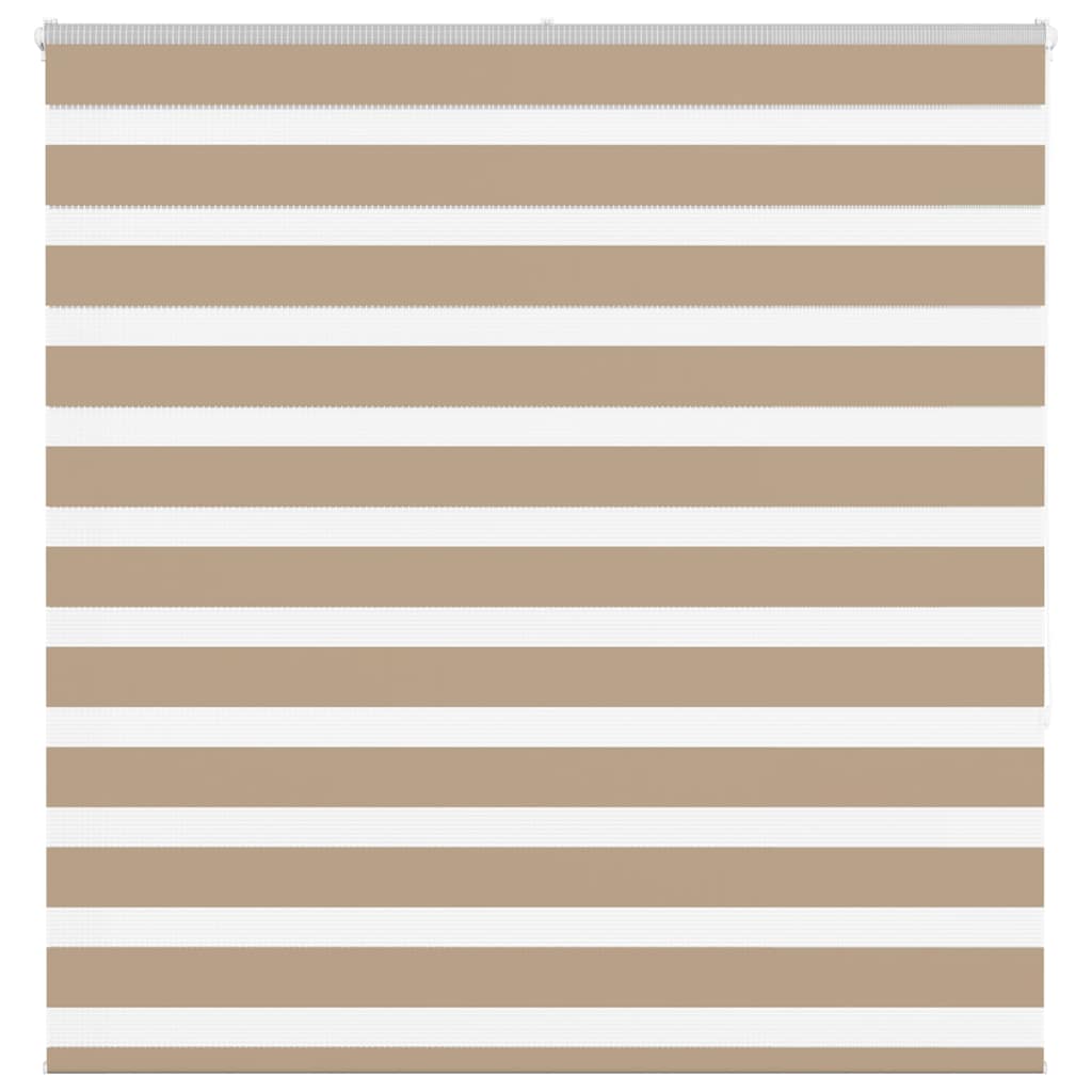 Zebra Blind Sand Brown 150x150 cm Fabric Width 145.9 cm Polyester