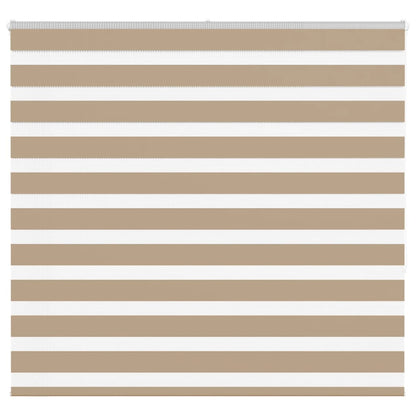 Zebra Blind Sand Brown 160x150 cm Fabric Width 155.9 cm