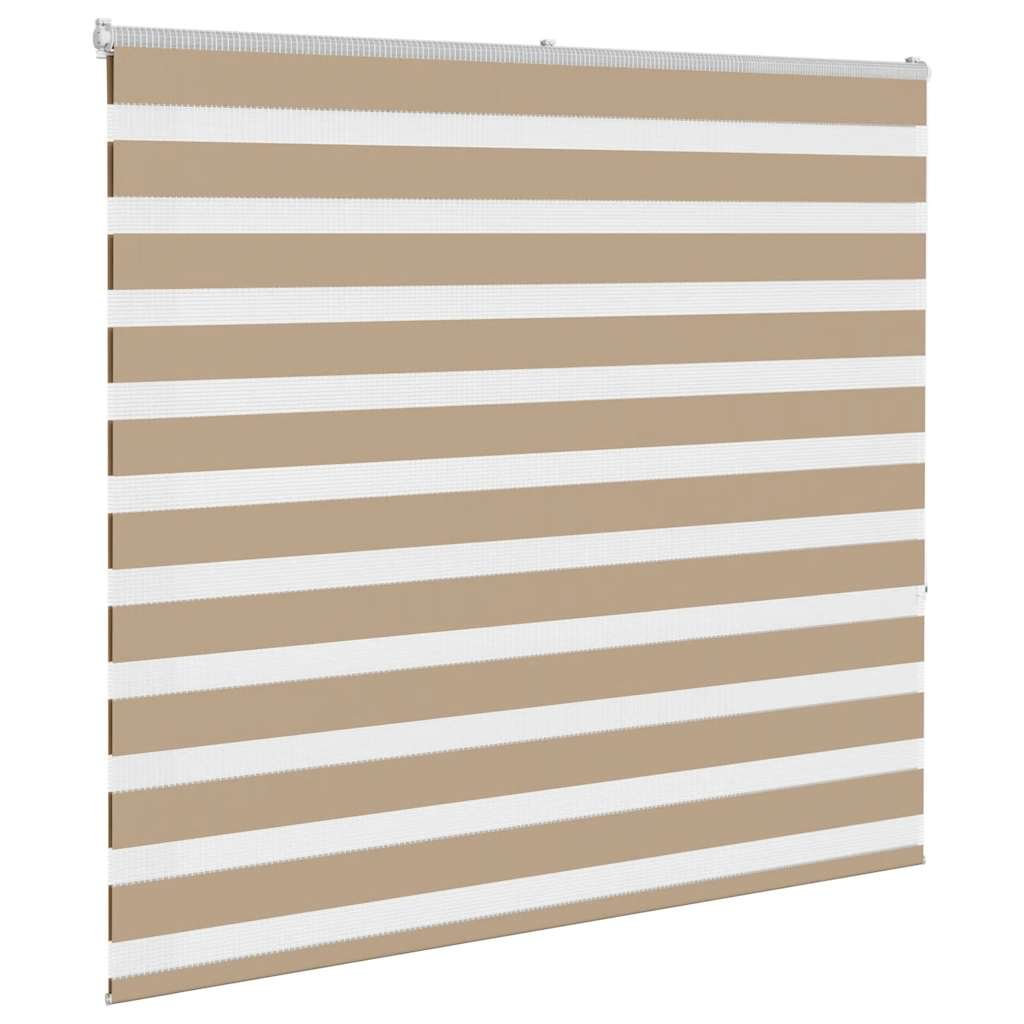 Zebra Blind Sand Brown 160x150 cm Fabric Width 155.9 cm