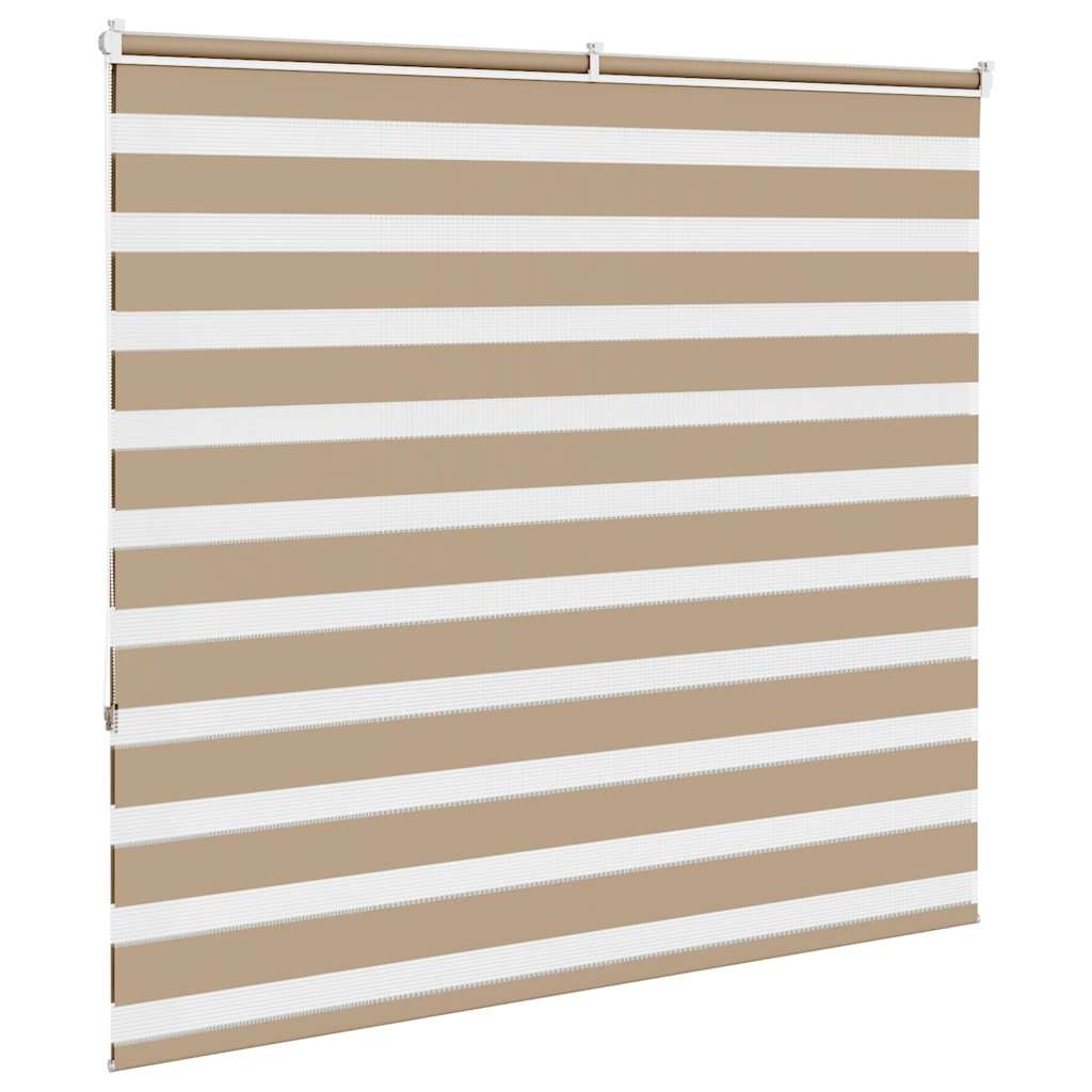Zebra Blind Sand Brown 160x150 cm Fabric Width 155.9 cm