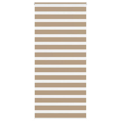 Zebra Blind Sand Brown 100x200 cm Fabric Width 95.9 cm Polyester