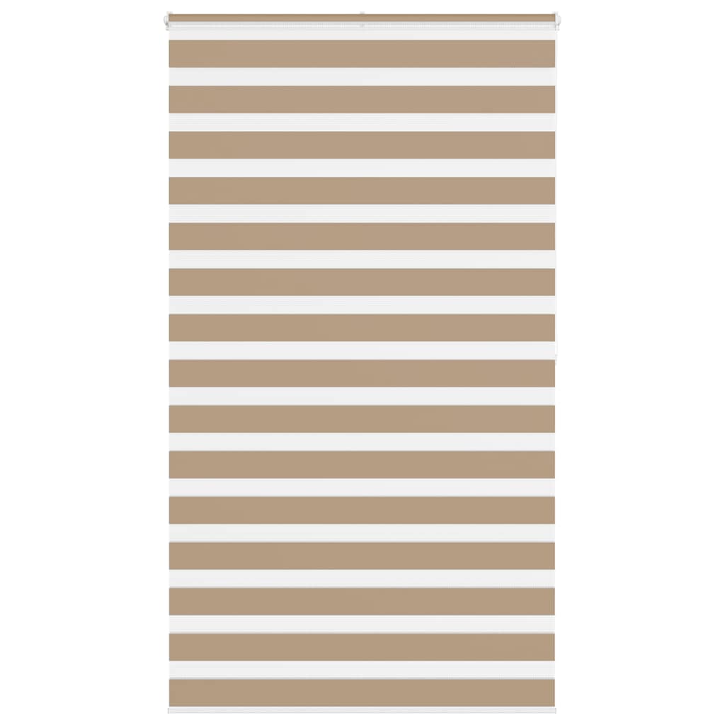 Zebra Blind Sand Brown 135x200 cm Fabric Width 130.9 cm