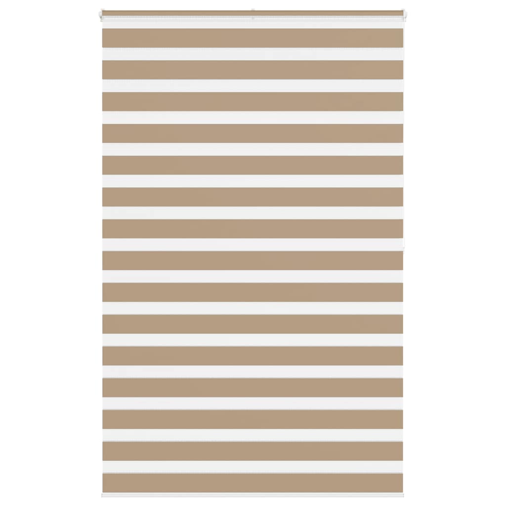 Zebra Blind Sand Brown 145x200 cm Fabric Width 140.9 cm