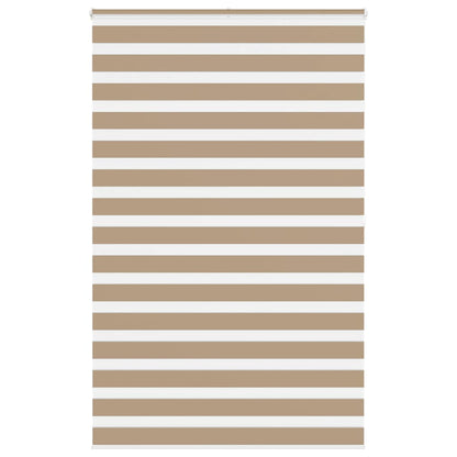 Zebra Blind Sand Brown 145x200 cm Fabric Width 140.9 cm