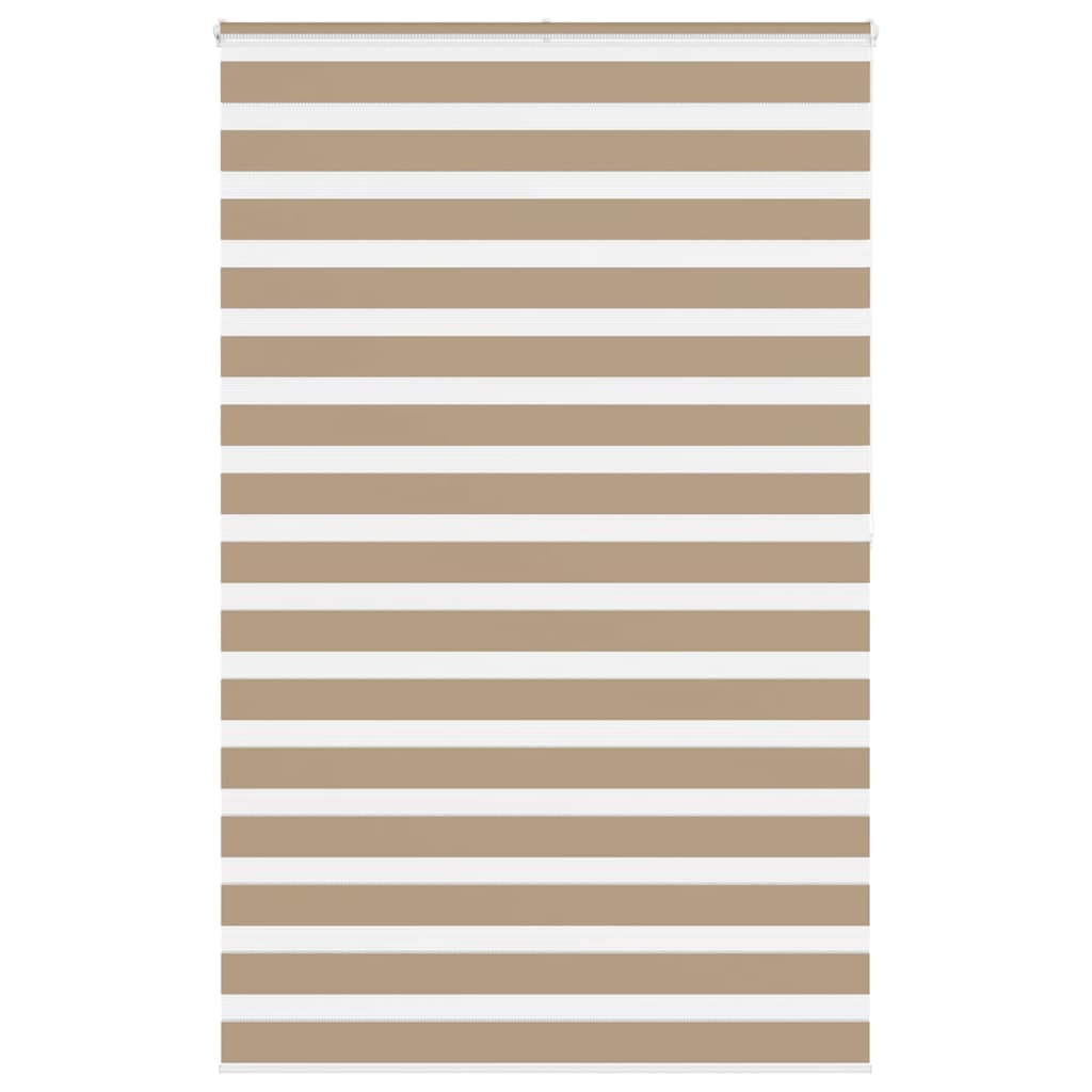 Zebra Blind Sand Brown 150x200 cm Fabric Width 145.9 cm Polyester